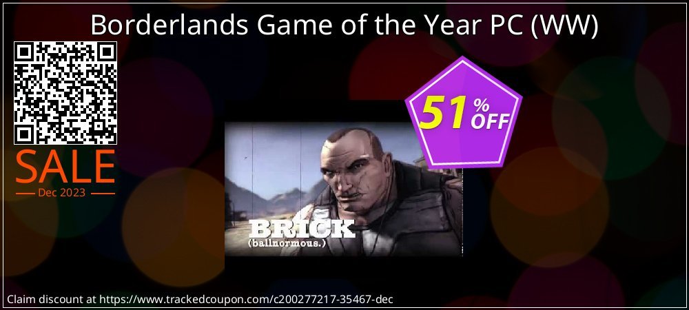 Get 69% OFF Borderlands Game of the Year PC (WW) offering sales