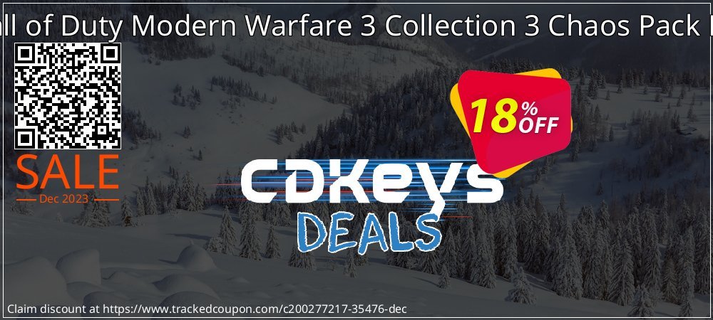 Call of Duty Modern Warfare 3 Collection 3 Chaos Pack PC coupon on World Party Day deals