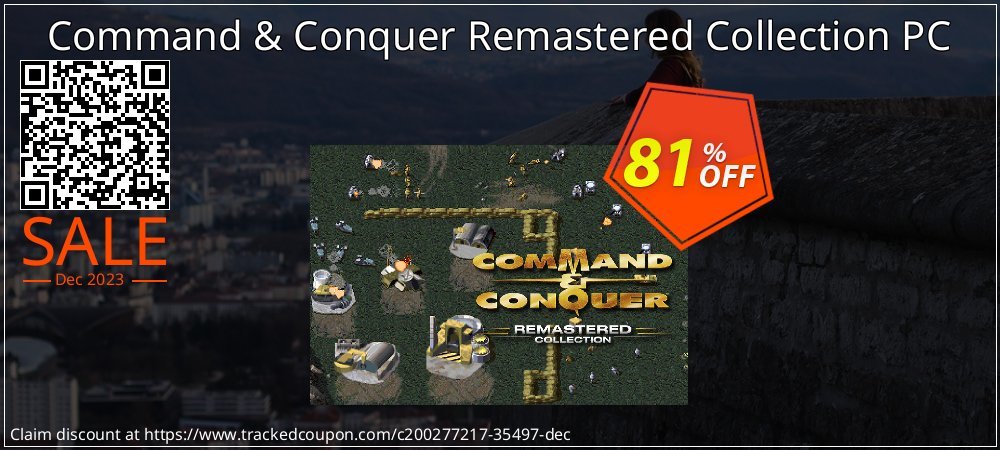 Command & Conquer Remastered Collection PC coupon on National Memo Day offering sales