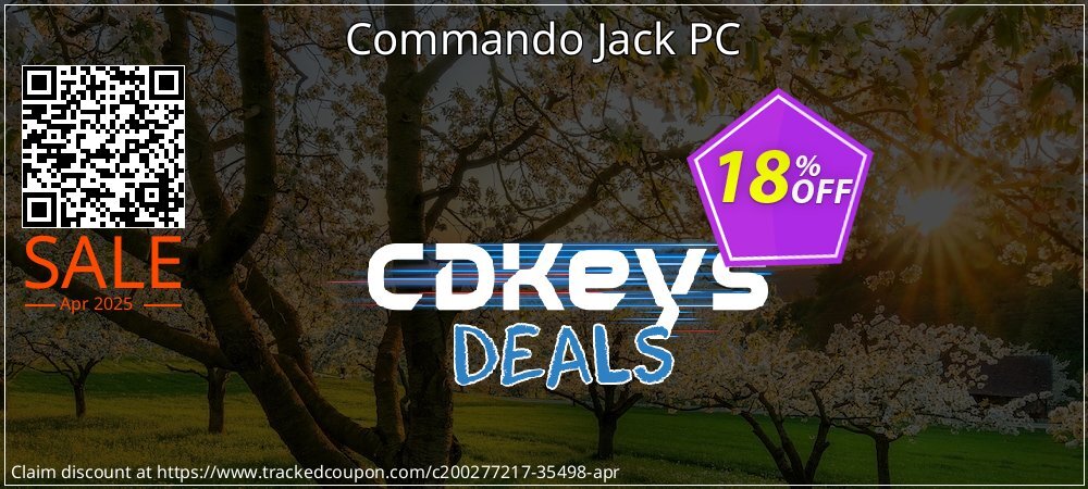 Commando Jack PC coupon on Virtual Vacation Day offering discount