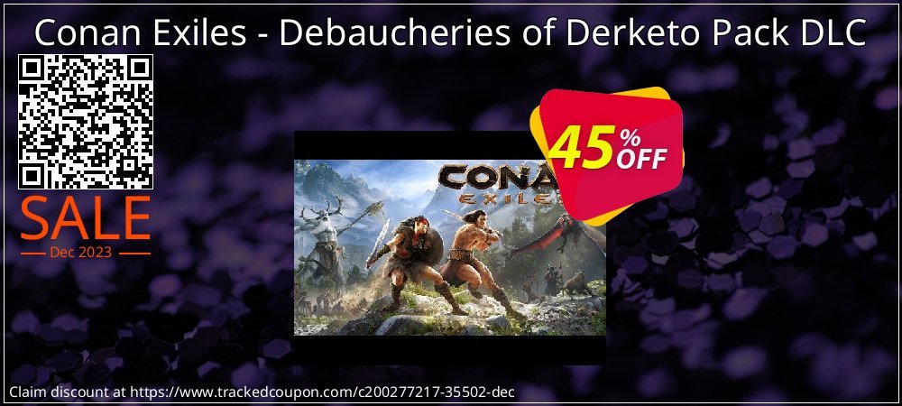 Conan Exiles - Debaucheries of Derketo Pack DLC coupon on April Fools' Day sales