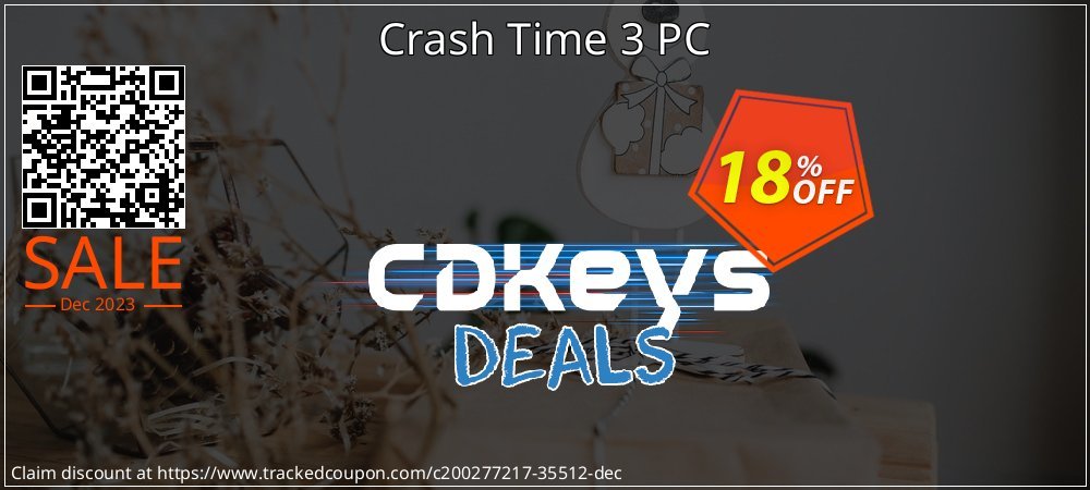 Crash Time 3 PC coupon on April Fools' Day deals