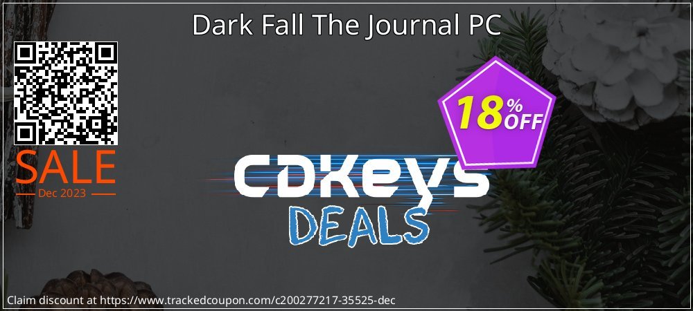 Dark Fall The Journal PC coupon on National Walking Day offering sales