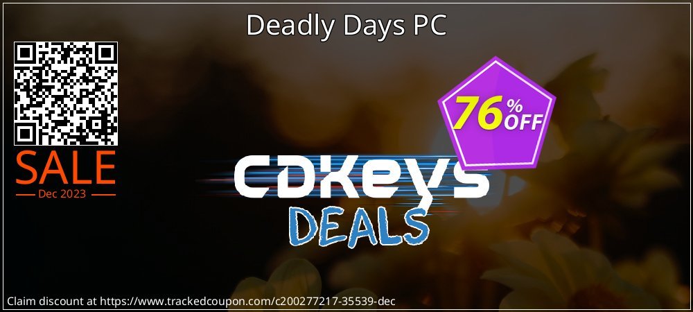 Deadly Days PC coupon on April Fools' Day sales