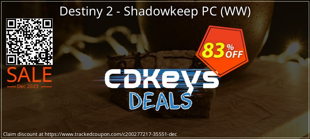 Destiny 2 - Shadowkeep PC - WW  coupon on World Party Day offering discount