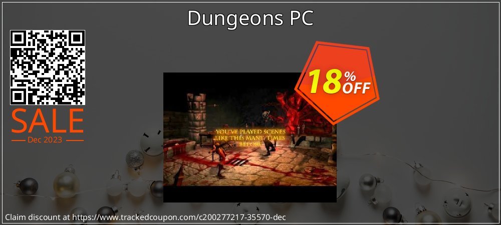 Dungeons PC coupon on National No Smoking Day offering discount