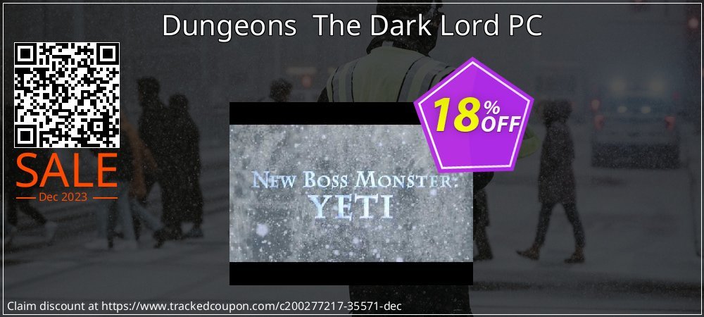 Dungeons  The Dark Lord PC coupon on Palm Sunday offering sales