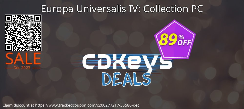 Get 93% OFF Europa Universalis IV: Collection PC promotions