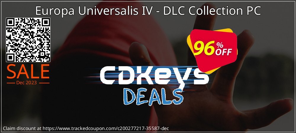Europa Universalis IV - DLC Collection PC coupon on April Fools' Day offering discount