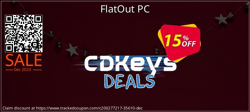 FlatOut PC coupon on National Walking Day sales