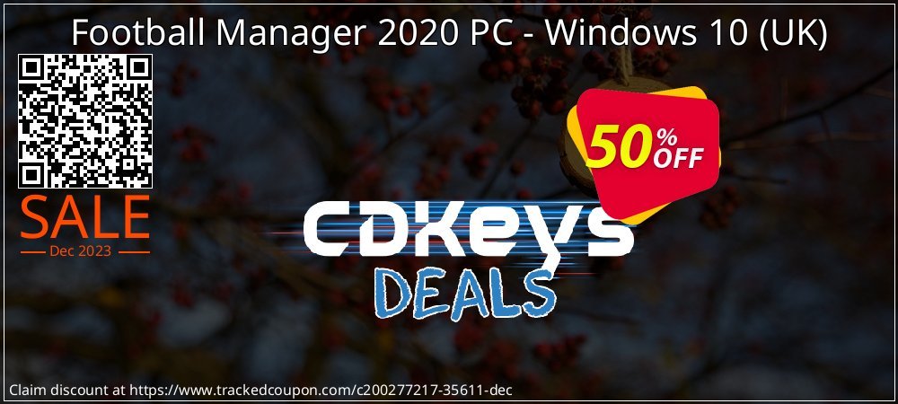 Football Manager 2020 PC - Windows 10 - UK  coupon on World Party Day deals
