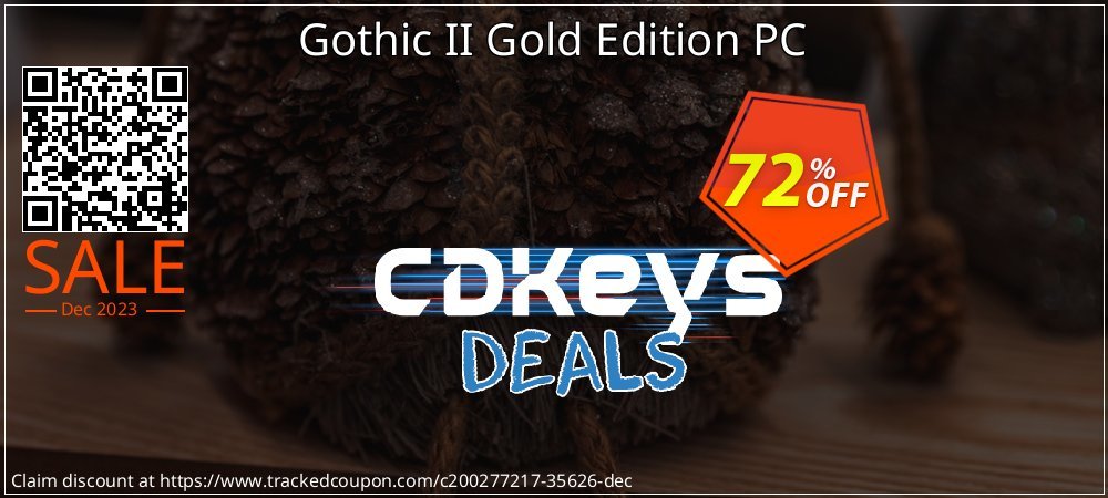 Gothic II Gold Edition PC coupon on World Party Day discounts