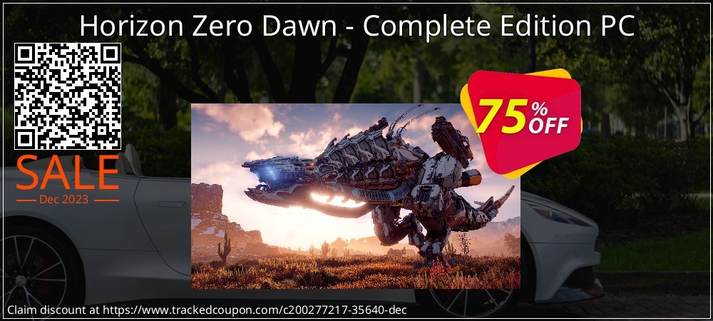 Horizon Zero Dawn - Complete Edition PC coupon on National Walking Day discount