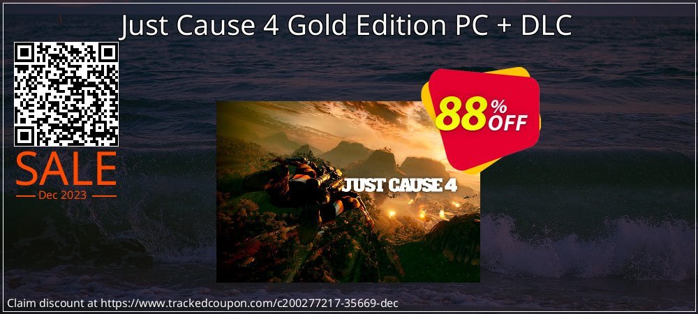 Just Cause 4 Gold Edition PC + DLC coupon on World Password Day super sale