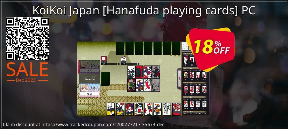 KoiKoi Japan  - Hanafuda playing cards PC coupon on Mario Day promotions