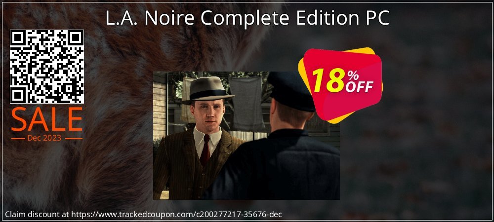 L.A. Noire Complete Edition PC coupon on Palm Sunday offer