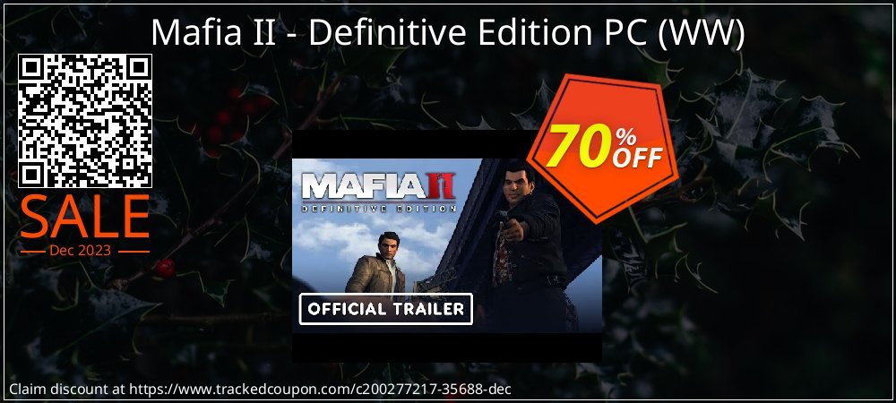 Mafia II - Definitive Edition PC - WW  coupon on Easter Day super sale