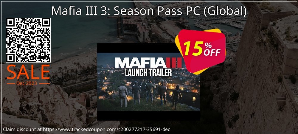Mafia III 3: Season Pass PC - Global  coupon on World Party Day sales