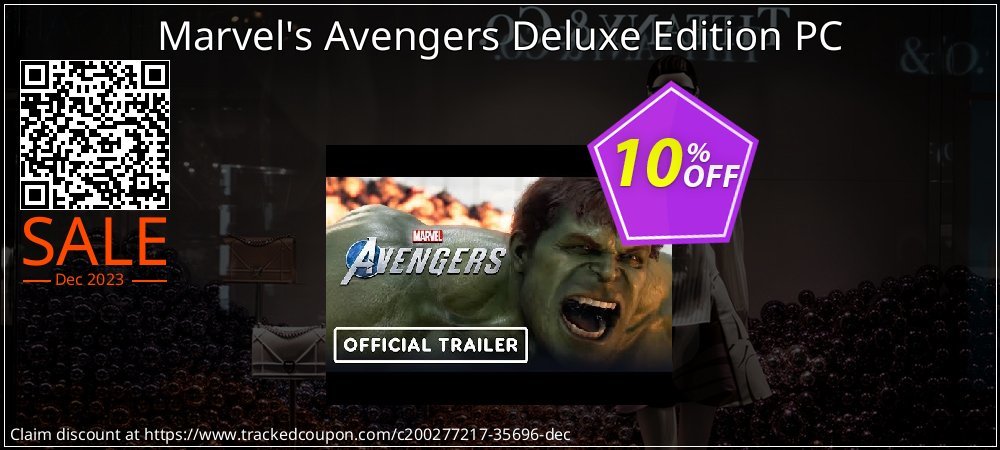 Marvel's Avengers Deluxe Edition PC coupon on World Whisky Day super sale