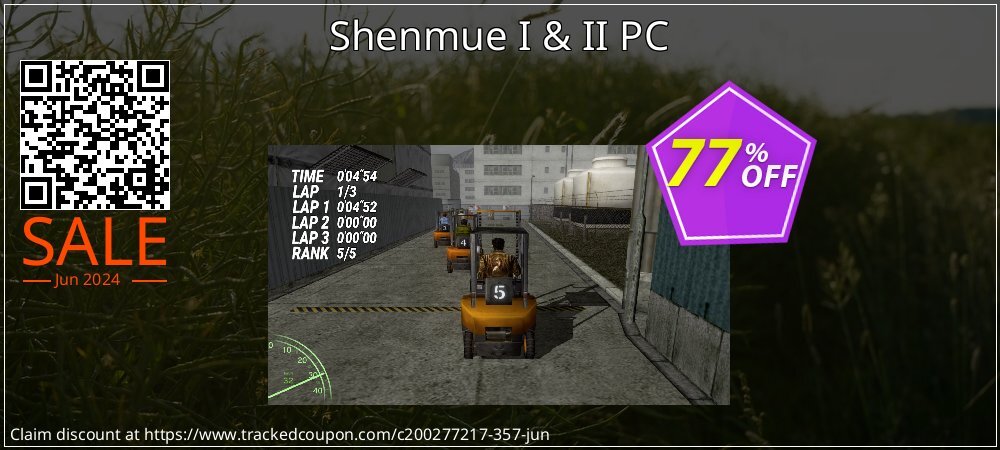 Shenmue I & II PC coupon on National Memo Day deals