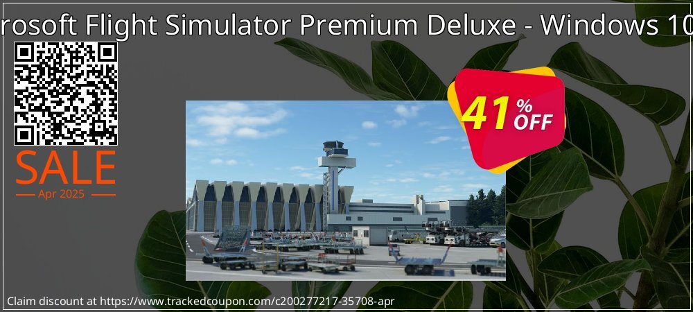 Microsoft Flight Simulator Premium Deluxe - Windows 10 PC coupon on Easter Day promotions