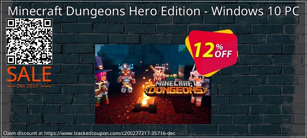 Minecraft Dungeons Hero Edition - Windows 10 PC coupon on World Party Day discounts