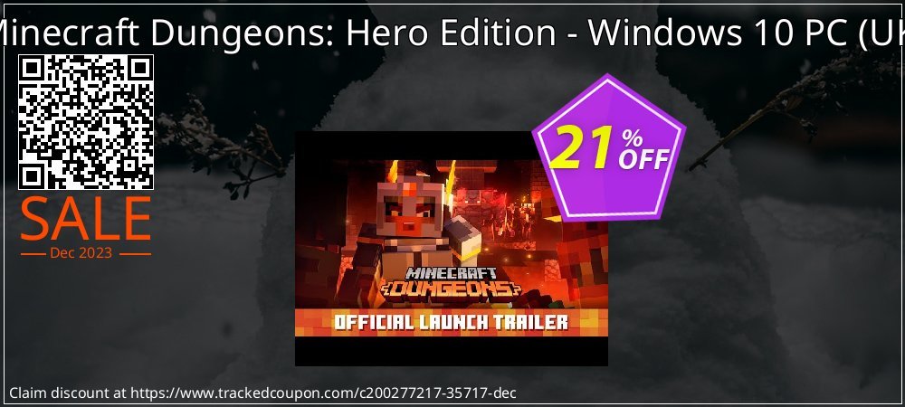Minecraft Dungeons: Hero Edition - Windows 10 PC - UK  coupon on April Fools' Day promotions