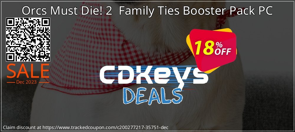 Orcs Must Die! 2  Family Ties Booster Pack PC coupon on World Party Day super sale