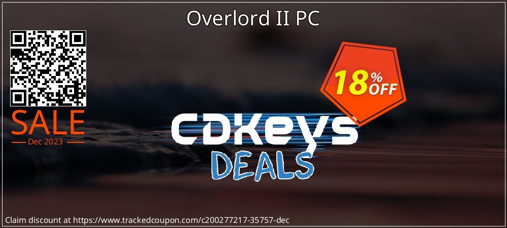Overlord II PC coupon on National Memo Day offering discount