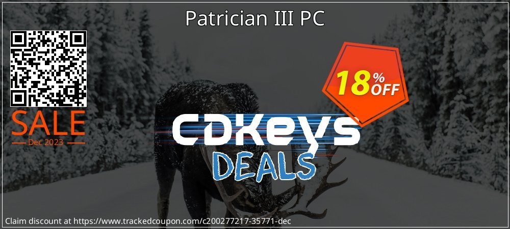 Patrician III PC coupon on World Whisky Day sales