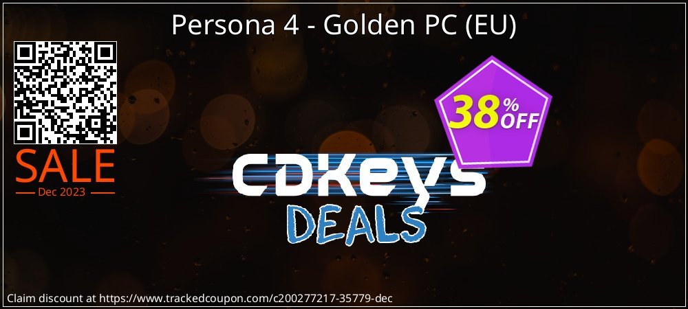 Persona 4 - Golden PC - EU  coupon on National Smile Day promotions