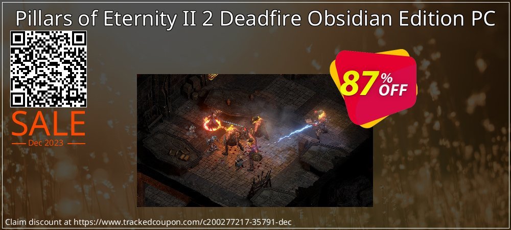 Pillars of Eternity II 2 Deadfire Obsidian Edition PC coupon on National Loyalty Day offer