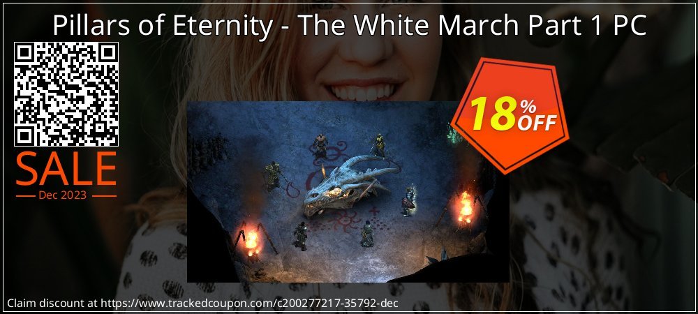 Pillars of Eternity - The White March Part 1 PC coupon on April Fools' Day offer