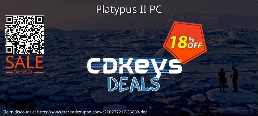 Platypus II PC coupon on Constitution Memorial Day offering sales