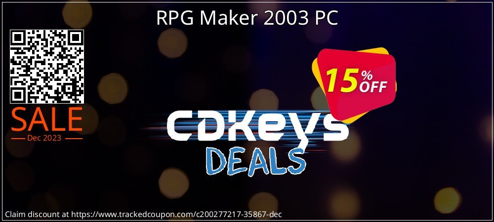 RPG Maker 2003 PC coupon on National Memo Day super sale