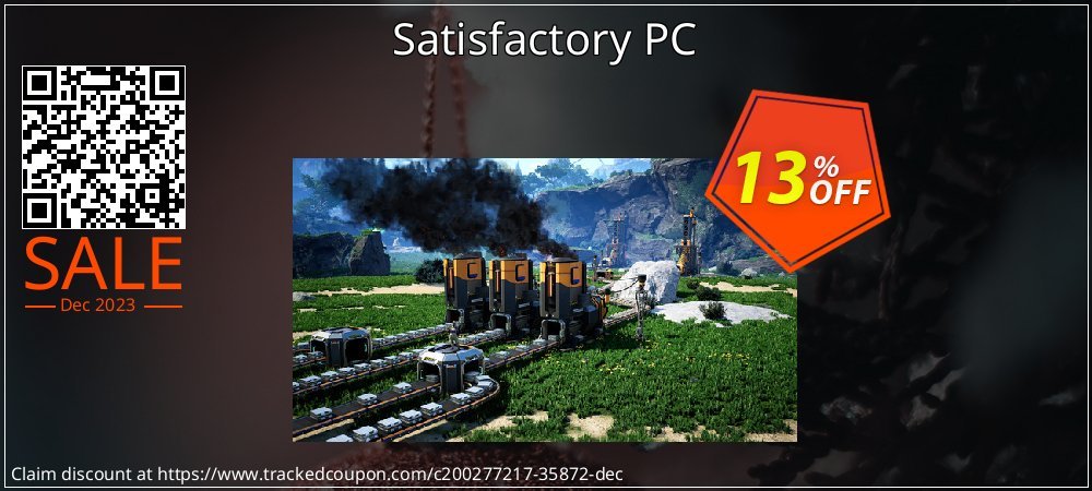 Satisfactory PC coupon on April Fools' Day deals