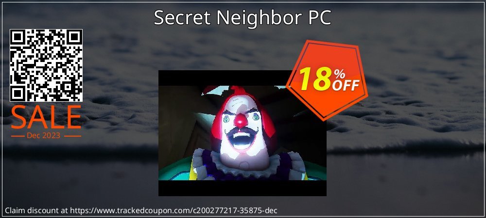 Secret Neighbor PC coupon on Mother Day offering sales