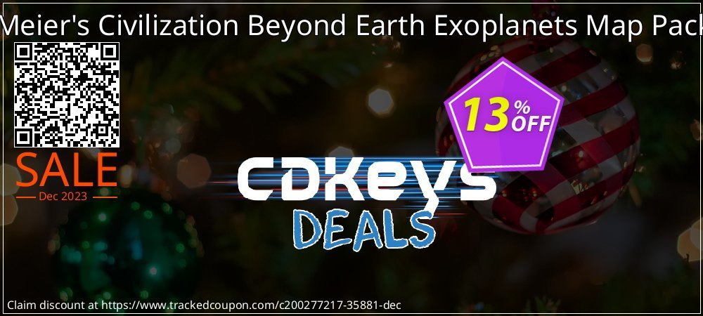 Sid Meier's Civilization Beyond Earth Exoplanets Map Pack PC coupon on Palm Sunday sales