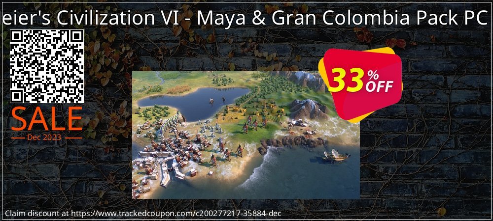 Sid Meier's Civilization VI - Maya & Gran Colombia Pack PC - DLC coupon on April Fools' Day discount