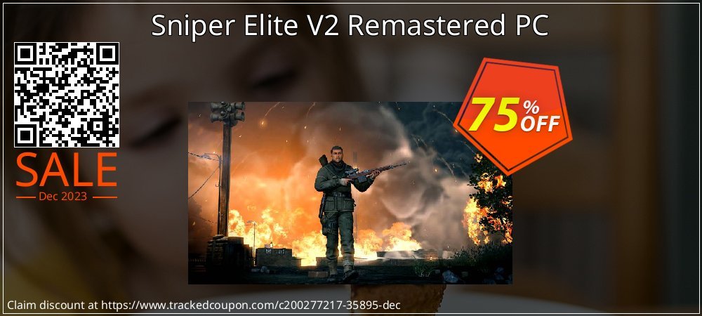 Sniper Elite V2 Remastered PC coupon on World Backup Day offering sales