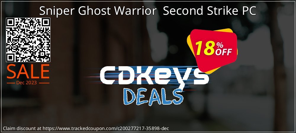 Sniper Ghost Warrior  Second Strike PC coupon on Easter Day sales