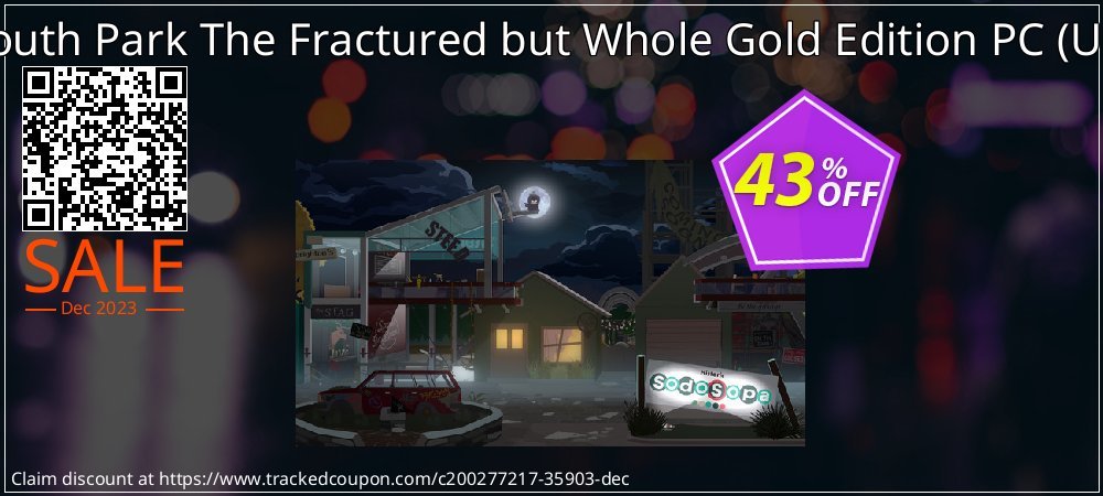 South Park The Fractured but Whole Gold Edition PC - US  coupon on Virtual Vacation Day offering discount