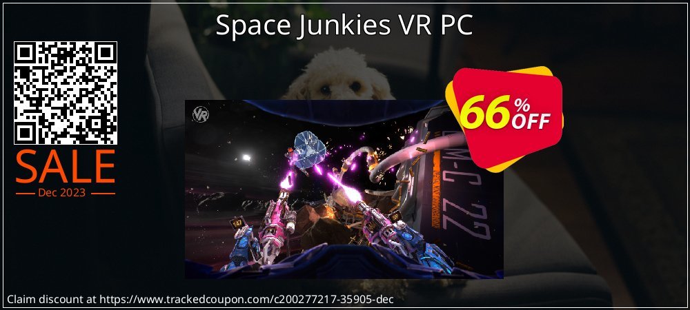 Space Junkies VR PC coupon on National Walking Day discounts