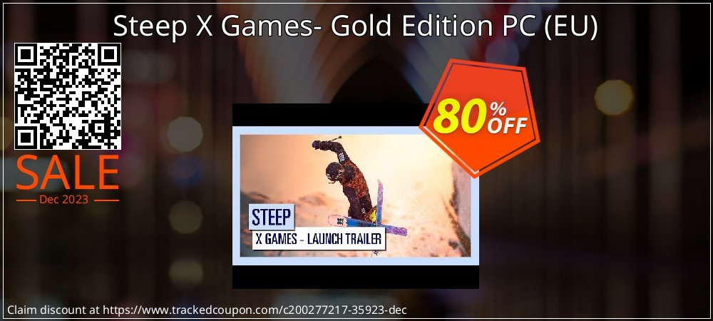 Steep X Games- Gold Edition PC - EU  coupon on Virtual Vacation Day super sale