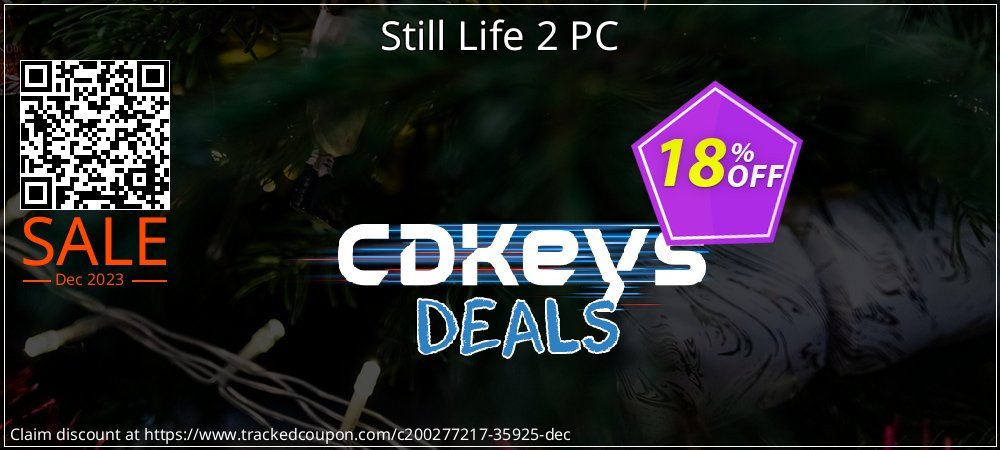Still Life 2 PC coupon on National Walking Day sales