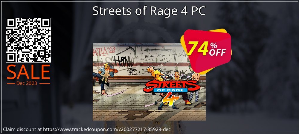 Streets of Rage 4 PC coupon on Easter Day discount