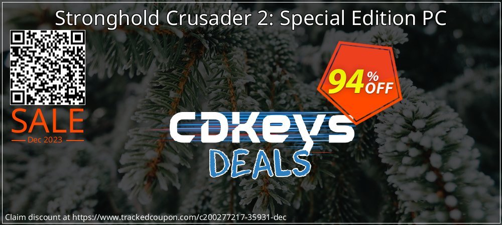 Stronghold Crusader 2: Special Edition PC coupon on World Party Day super sale