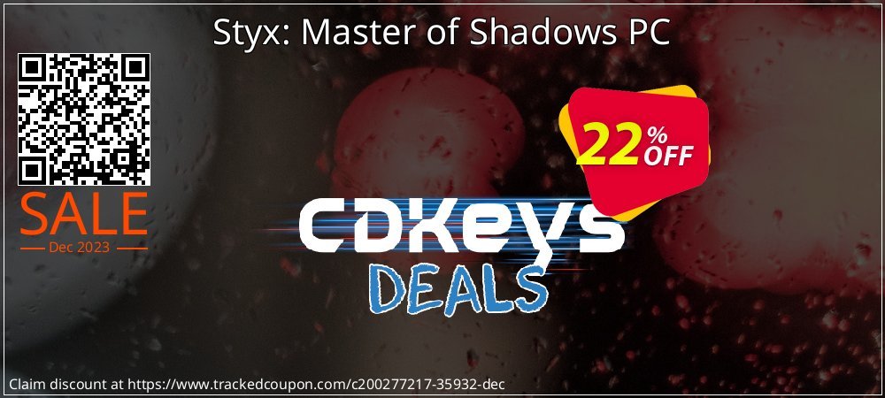 Styx: Master of Shadows PC coupon on April Fools' Day discounts