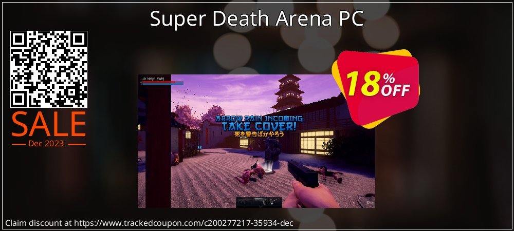 Super Death Arena PC coupon on National Smile Day deals