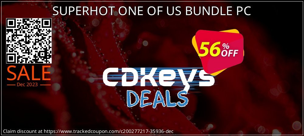 SUPERHOT ONE OF US BUNDLE PC coupon on Palm Sunday deals